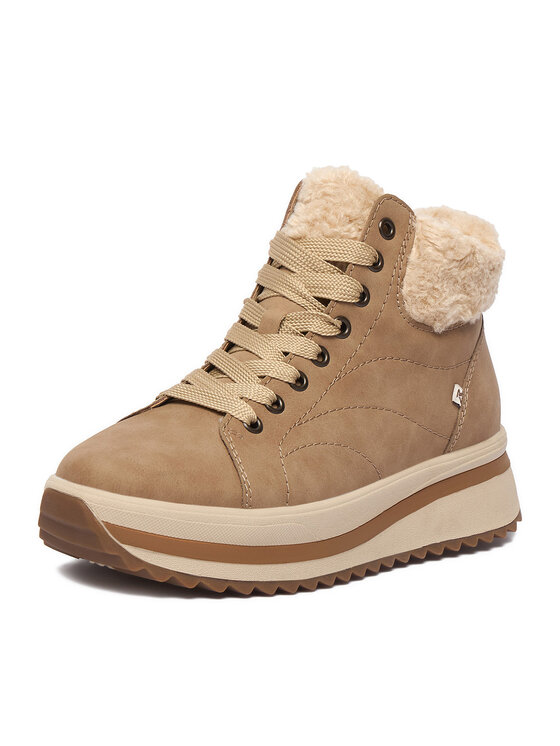 Rieker Schnürschuhe Rieker CEO-W3873-20 Beige