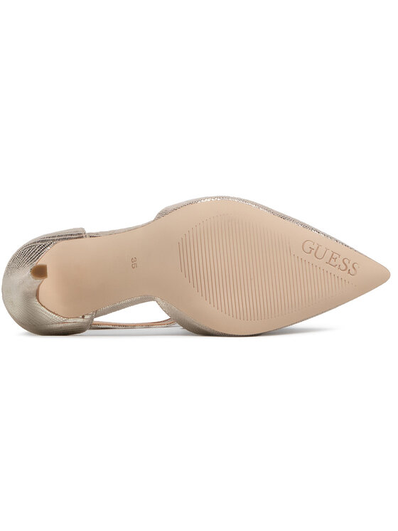 Guess High Heels Guess Niomy FL5NIO LEA08 Goldfarben