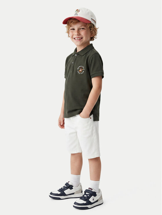 Beverly Hills Polo Club Beverly Hills Polo Club Поло P-SS26B-P42560 Темно-зелений Regular Fit