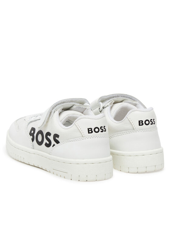 BOSS Sneakersy BOSS J51644 E Biały