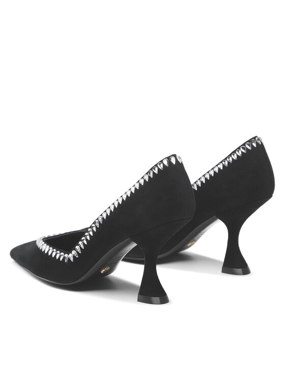 Stuart Weitzman Salonke Stuart Weitzman Gemcut Xcurve 85 Pum SD143 Crna