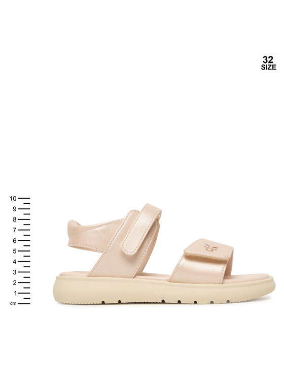 Calvin Klein Sandale Calvin Klein Velcro Sandal V1A2-83241-1372 S Roz