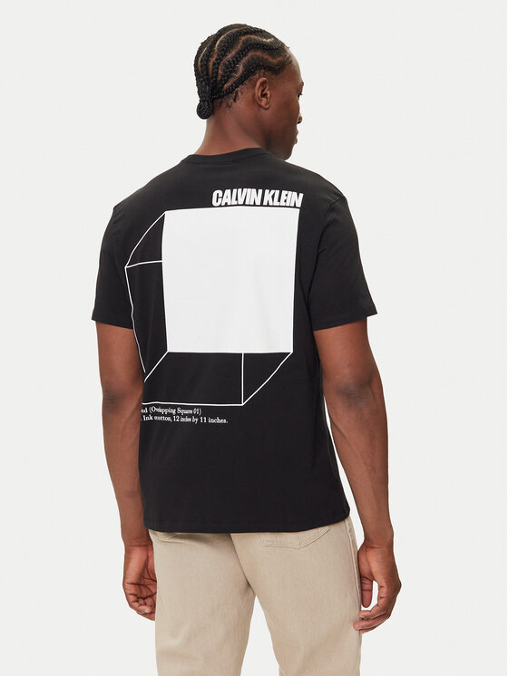 Calvin Klein Jeans Calvin Klein Jeans T-shirt 3D Box Graphic LV04RC805G Nero Regular Fit