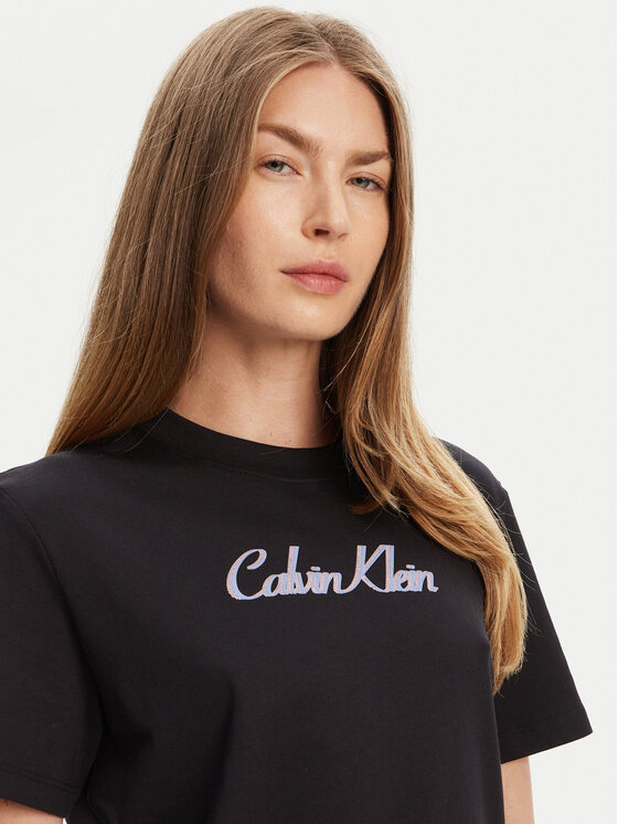 Calvin Klein Jeans Calvin Klein Jeans Marškinėliai Classic Logo LV047C854G Juoda Regular Fit