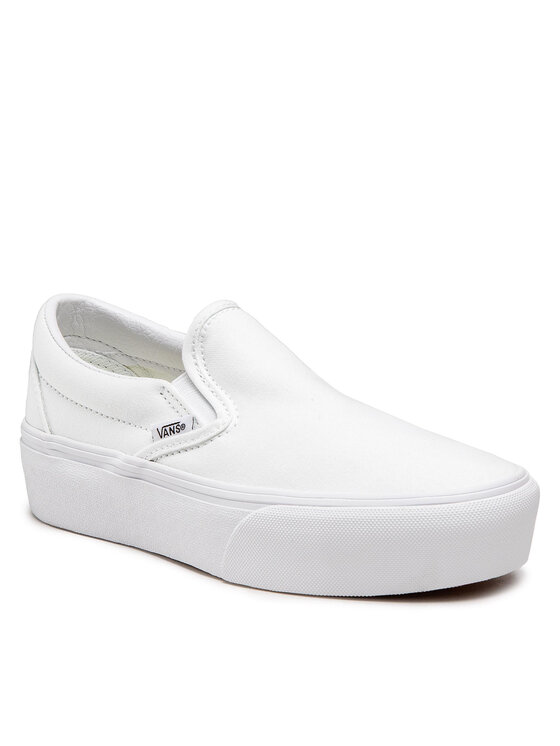 Vans Гуменки Vans Classic Slip-On P VN0A3JEZW001 Бял
