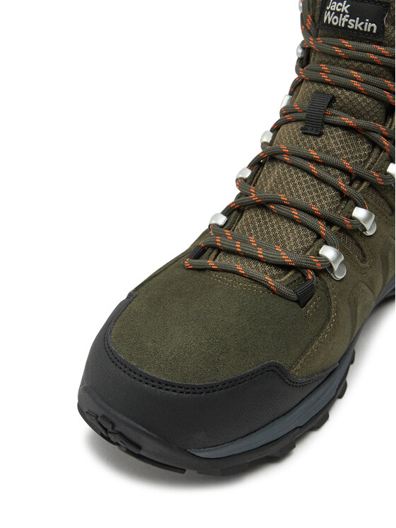 Jack Wolfskin Botas de trekking Jack Wolfskin Refugio Texapore Mid M 4049841 Caqui