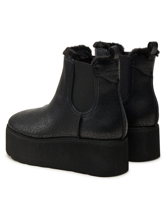 Guess Ботильйони Guess Jilaine FLFJIL FAL10 Чорний
