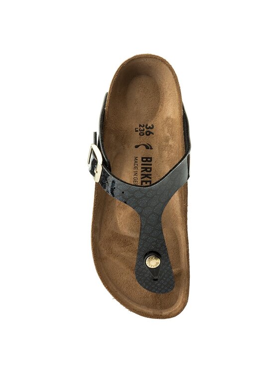 Birkenstock Žabky Birkenstock Gizeh Bs 1009114 Čierna