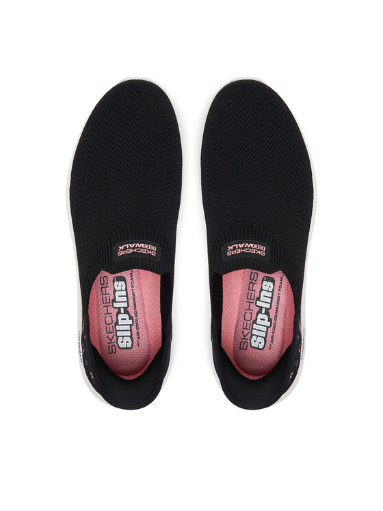 Skechers Снікерcи Skechers GOwalk Flex - Sunset Rose 124822/BKPK Чорний