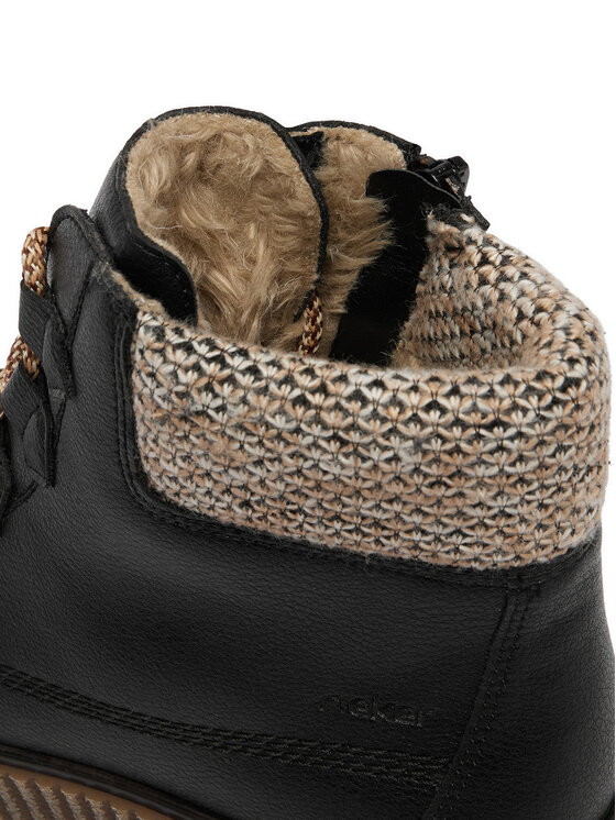 Rieker Schnürschuhe Rieker CEO-Y4300-00 Schwarz