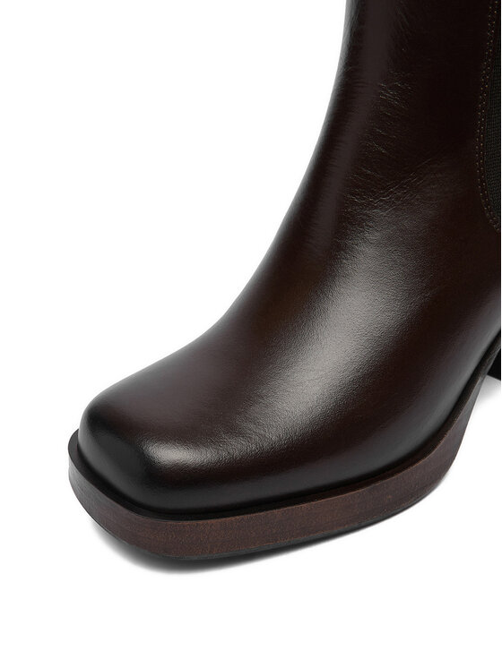 GINO ROSSI Ghete Jodhpur GINO ROSSI C-27740PE-PLATEAU Maro închis