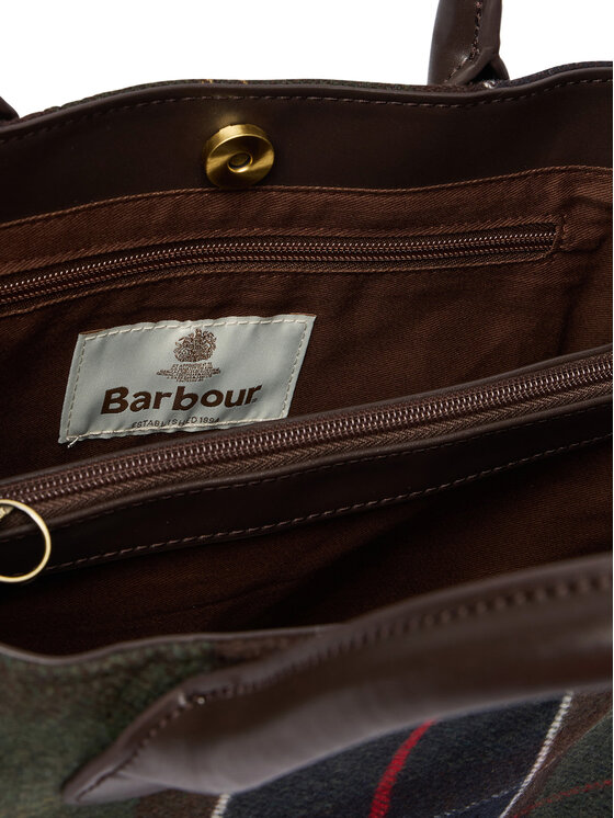 Barbour Kabelka Barbour Barbour Barrhill Tartan Tote Bag LBA0423OL91 Hnedá