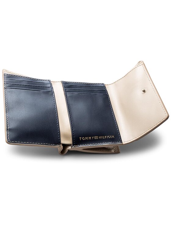 Tommy Hilfiger Cartera Tommy Hilfiger Honey Med Flap Wallet AW0AW05197 Oro