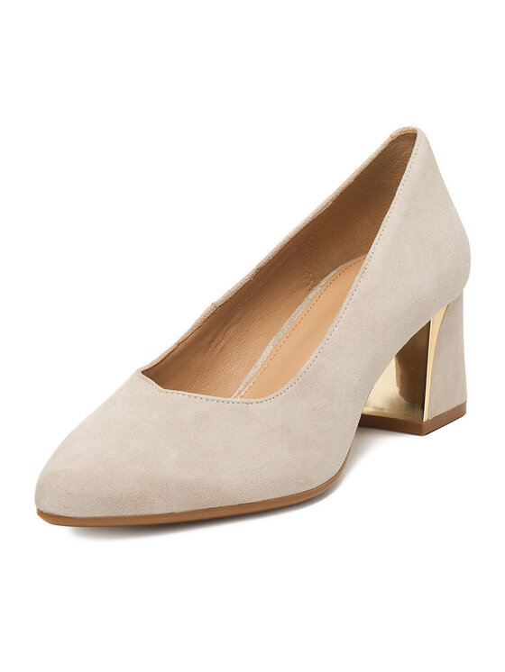 Lasocki Pantofi pumps Lasocki CEO-WB-UMI-01 Crem