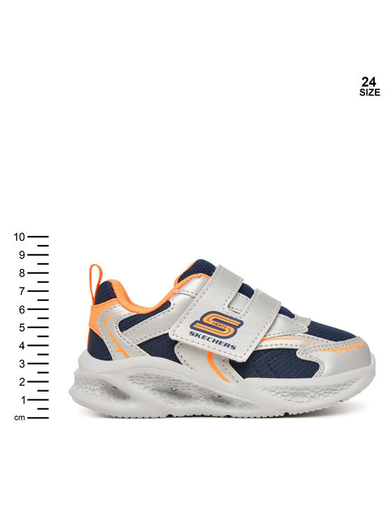 Skechers Снікерcи Skechers S-Lights: Meteor-Lights - Glow Spike 401498N/SLOR Срібний