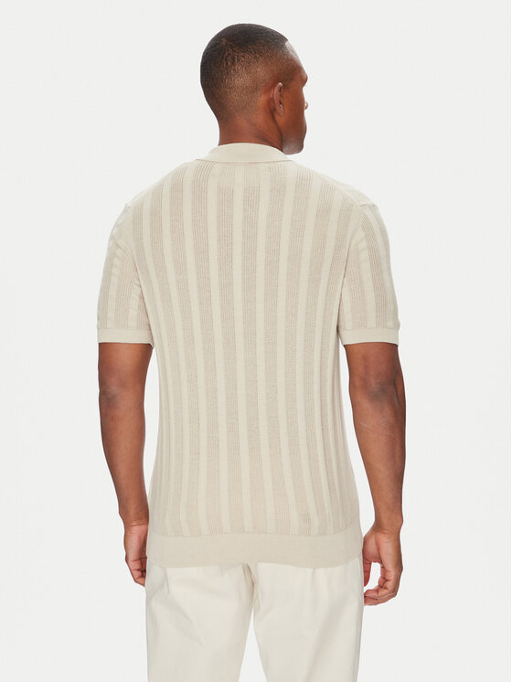 Baldessarini Baldessarini Polo B4 50024.5232 Beis Slim Fit