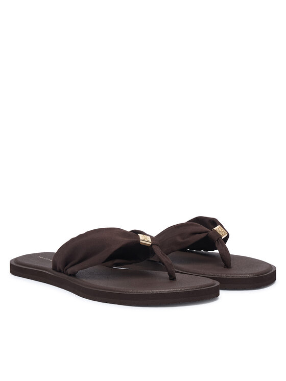 Tommy Hilfiger Chancletas Tommy Hilfiger Th Scandi Soft Summer Sandal FW0FW09421 Marrón