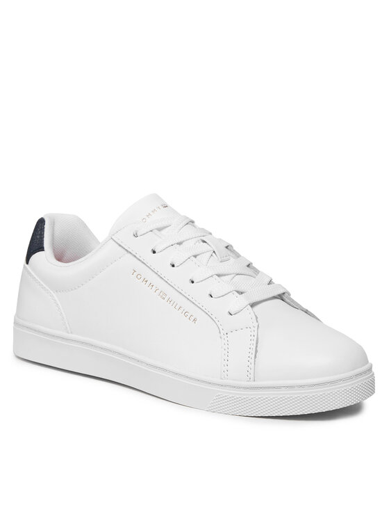 Tommy Hilfiger Tenisice Tommy Hilfiger Essential Cupsole Sneaker FW0FW07687 Bijela