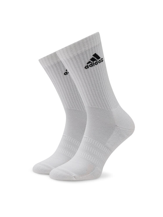 adidas Dlhé ponožky adidas Cushioned Crew Socks 3 Pairs HT3446 Biela