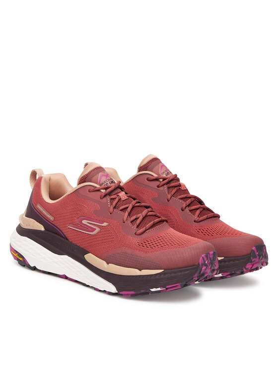 Skechers Bežecké topánky Skechers Max Cushioning Elite Trail 2.0 129165/RUST Bordová