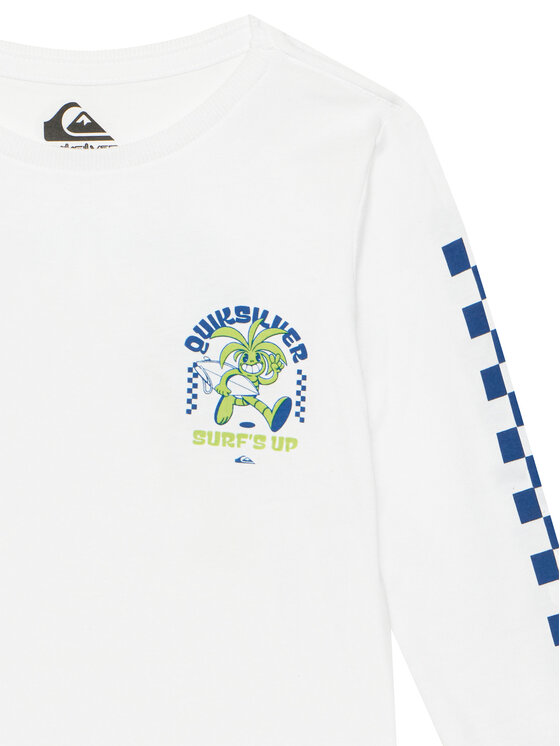 Quiksilver Quiksilver Camiseta Ev Bloomsday EQKZT03572 Blanco Regular Fit