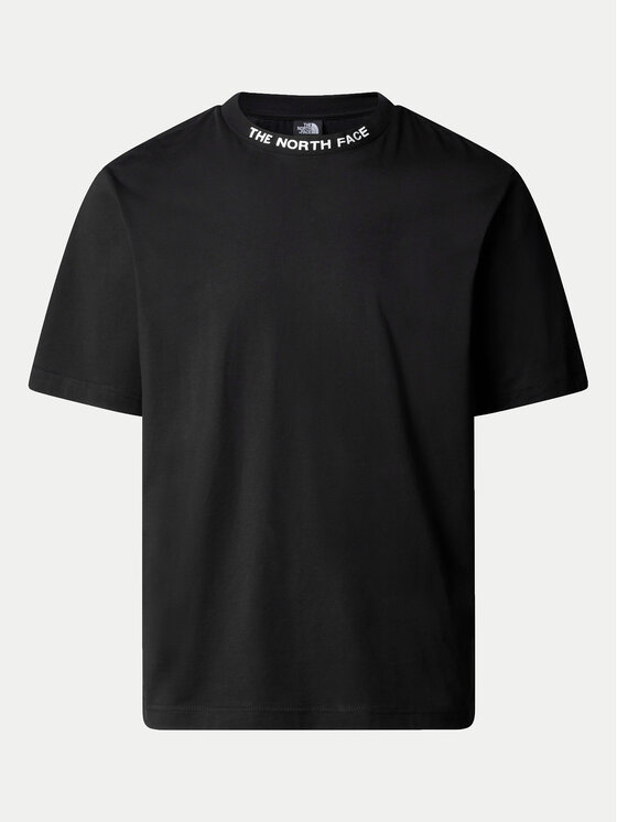 The North Face The North Face Marškinėliai Zumu NF0A87DD Juoda Regular Fit