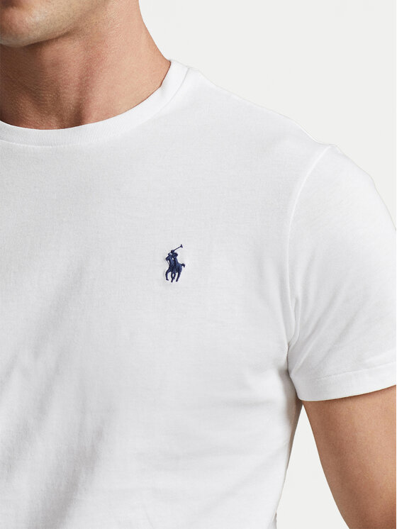 Polo Ralph Lauren Polo Ralph Lauren Футболка 710680785 Білий Custom Slim Fit