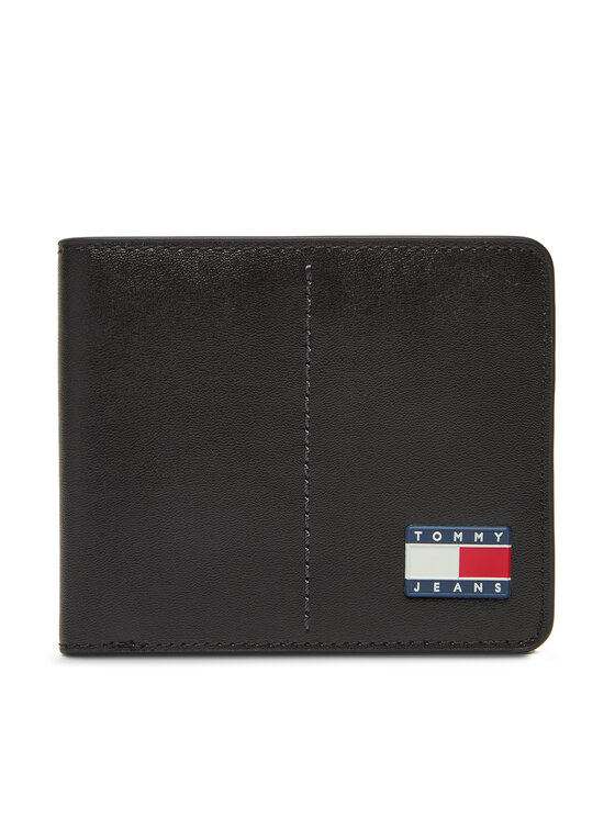 Tommy Jeans Cartera Tommy Jeans Tjm Heritage Leather Cc Wallet AM0AM13409 Negro