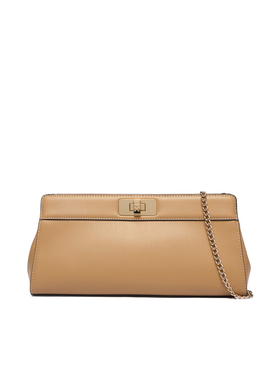 Tommy Hilfiger Torebka Tommy Hilfiger Th Modern Clutch AW0AW18727 Brązowy jasny