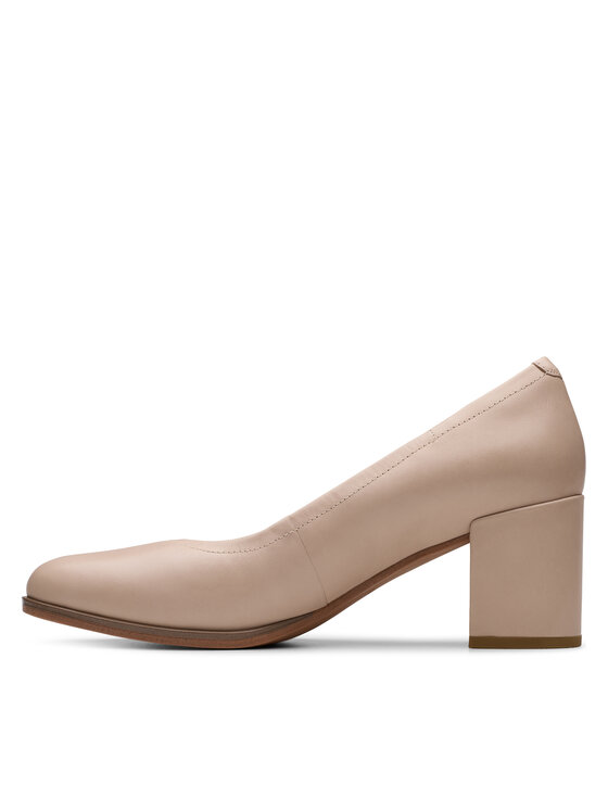 Clarks Туфлі Clarks Freva 55 26181336 Бежевий