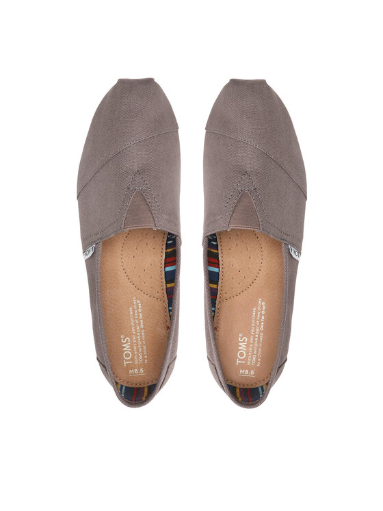 Toms Туфлі Toms Classic 10000864 Сірий