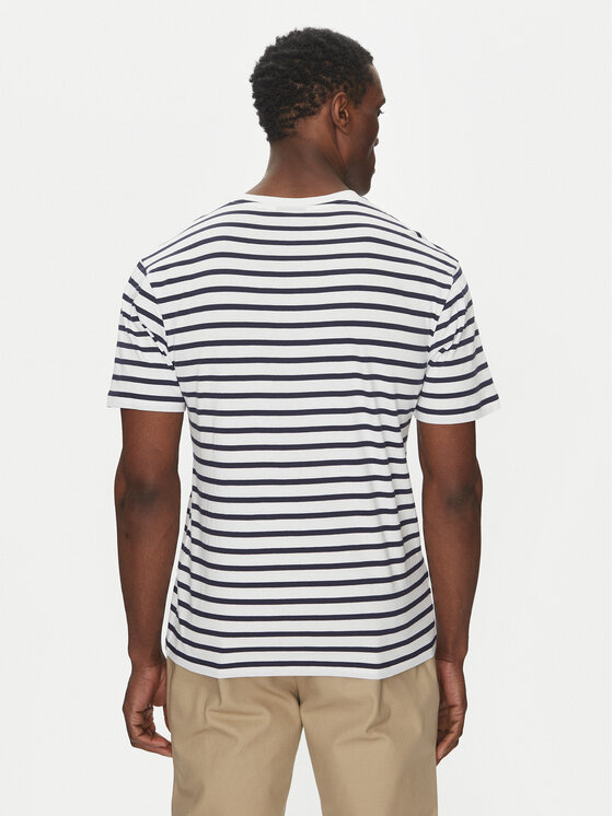 Save The Duck Save The Duck T-shirt DT1743M BESY20 Tamnoplava Regular Fit