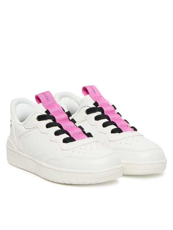 Geox Sneakersy Geox J Washiba Fast In Gi J56NSA 05415 C0563 S Biały