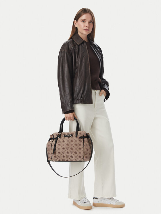 Guess Torebka Guess Dorothy HWJP22 31060 Brązowy jasny