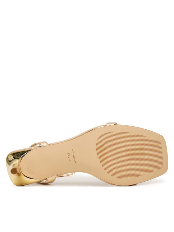 MICHAEL Michael Kors Sandały MICHAEL Michael Kors Liana Mid 40S6LNMS1M Złoty