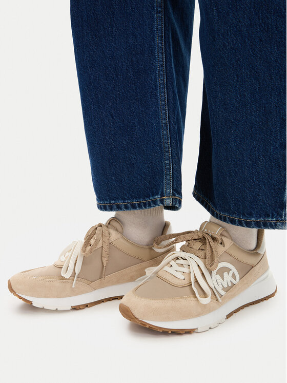 MICHAEL Michael Kors Sneakersy MICHAEL Michael Kors Nova 43T6NOFS2D Beżowy