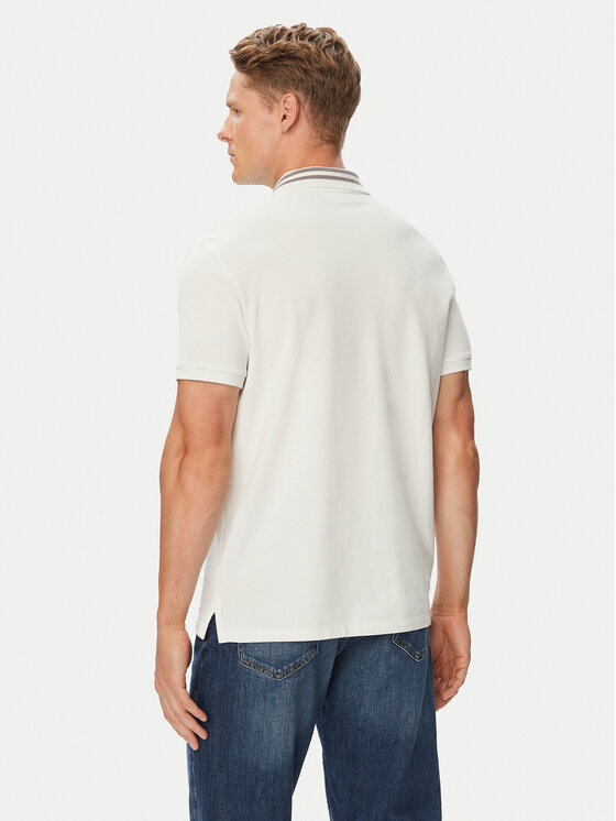 Calvin Klein Jeans Calvin Klein Jeans Polo Monogram LV04RC276G Blanco Regular Fit