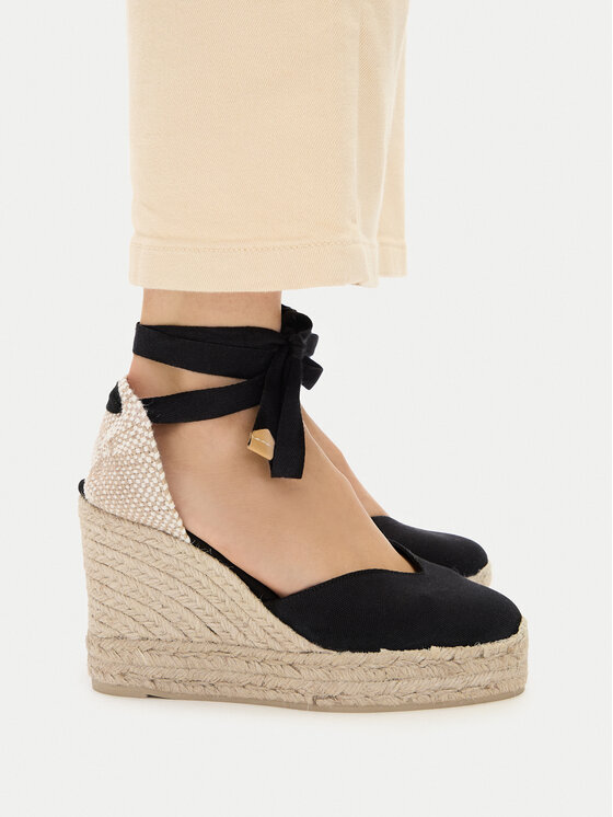 Castañer Espadryle Castañer Chiara/8ED/001 020992-100 Czarny