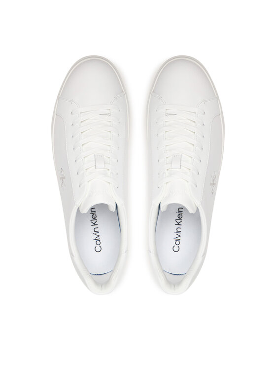 Calvin Klein Sneakers Calvin Klein Low Prof Cupsole Lth HM0HM02123 Bianco