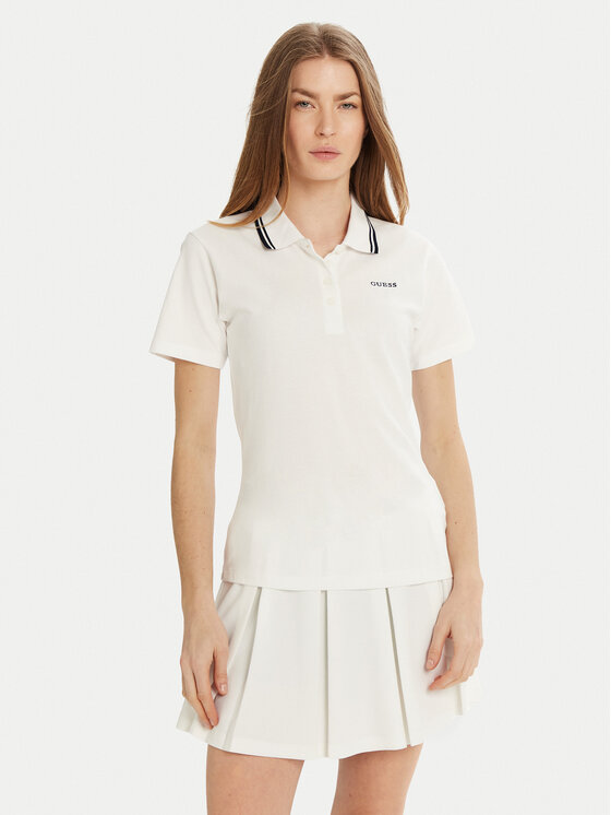 Guess Guess Polo V5GP06 KCOK1 Bijela Regular Fit