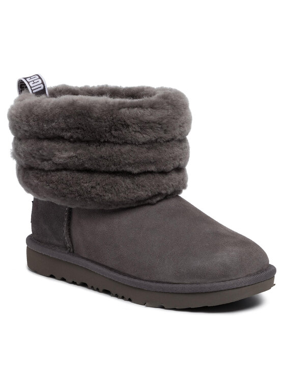 Cizme de zăpadă Ugg T Fluff Mini Quilted 1103612K Gri | Epantofi.ro