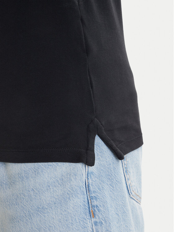 Guess Guess Поло F6GP03 K9WF1 Чорний Slim Fit