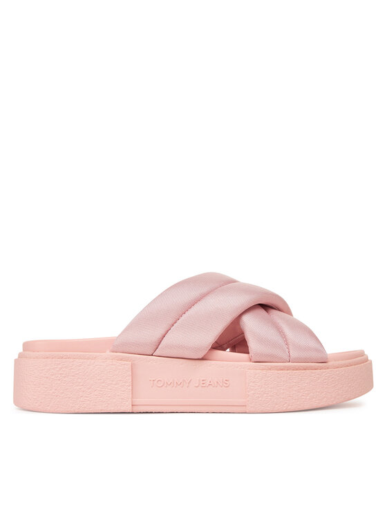 Tommy Jeans Papucs Tommy Jeans Tjw Flatform Sandal EN0EN02775 Rózsaszín