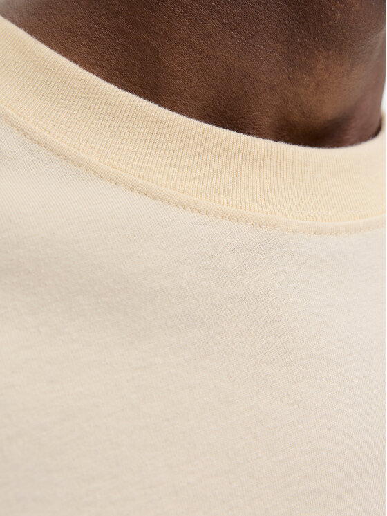 Jack & Jones Jack & Jones Camiseta Norrebro 12282892 Écru Relaxed Fit