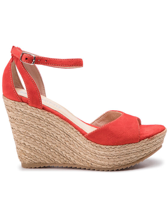 Carinii Espadrilles Carinii B5100 Piros