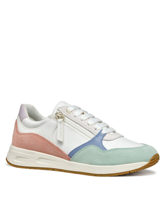 Geox Sneakersy Geox D Bulmya D36NQB 01122 C1548 Bílá