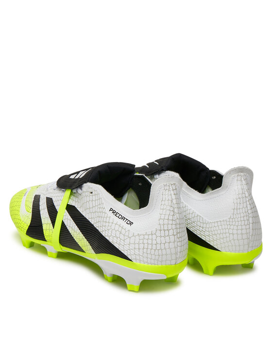 adidas Futbalové topánky adidas Predator League Fold-Over Tongue JI1111 Biela