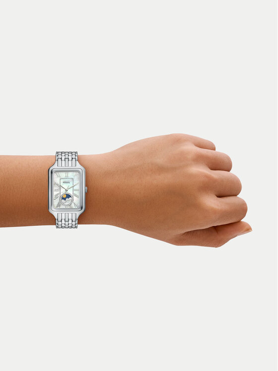 Fossil Pulkstenis Fossil Raquel ES5400 Sudraba