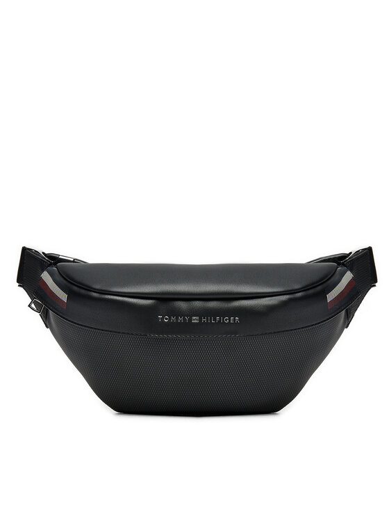 Tommy Hilfiger Rankinė ant juosmens﻿ Tommy Hilfiger AM0AM12721 Juoda