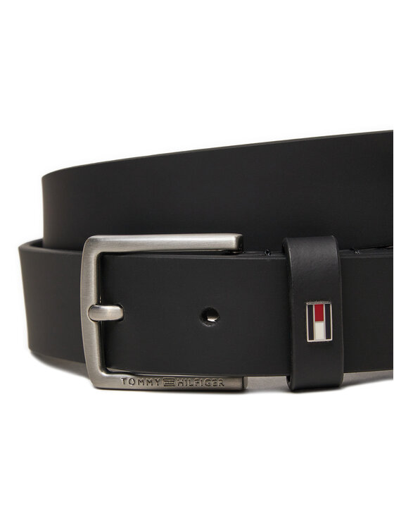 Tommy Hilfiger Dětský pásek Tommy Hilfiger AU0AU01920 Černá
